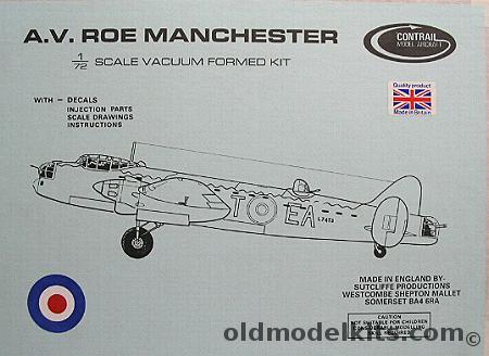 Contrail 1/72 A.V. Roe Manchester plastic model kit